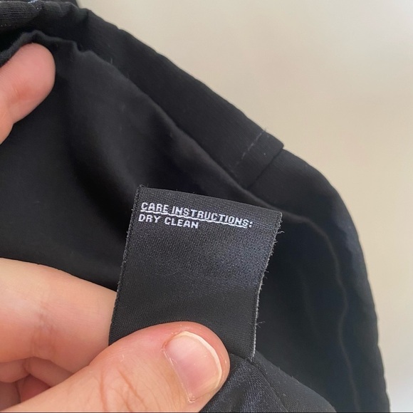 Jones New York Black Jacket with Snaps and Large Sweater Collar - Picture 7 of 13